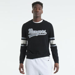 NHL Black New York Rangers Todd Snyder by Fanatics Cashmere Crew Sweater