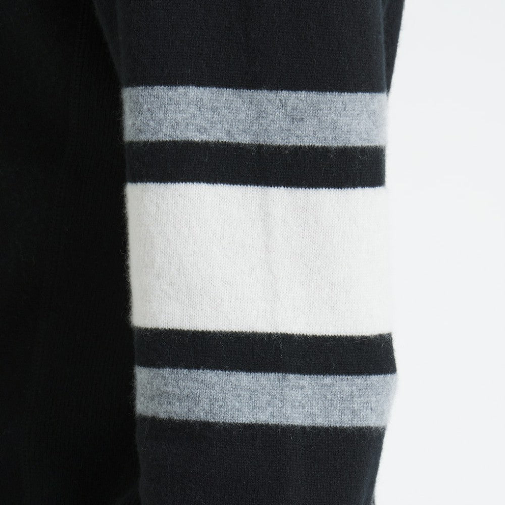 NHL Black New York Rangers Todd Snyder by Fanatics Cashmere Crew Sweater