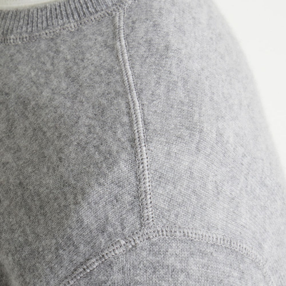 NHL Athletic Heather Gray Toronto Maple Leafs Todd Snyder by Fanatics Cashmere Crew Sweater
