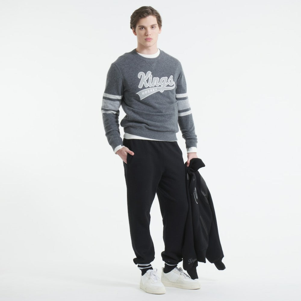 NHL Heather Gray Los Angeles Kings Todd Snyder by Fanatics Cashmere Crew Sweater