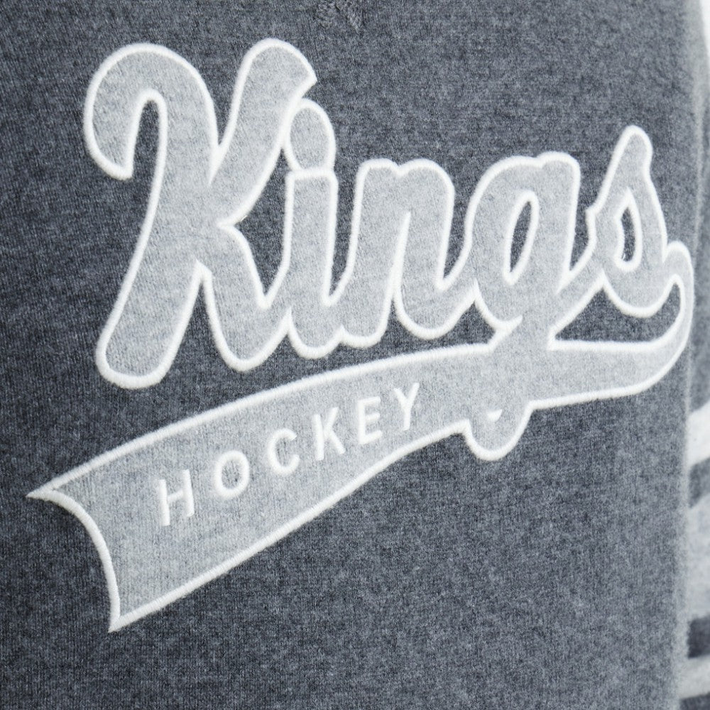 NHL Heather Gray Los Angeles Kings Todd Snyder by Fanatics Cashmere Crew Sweater