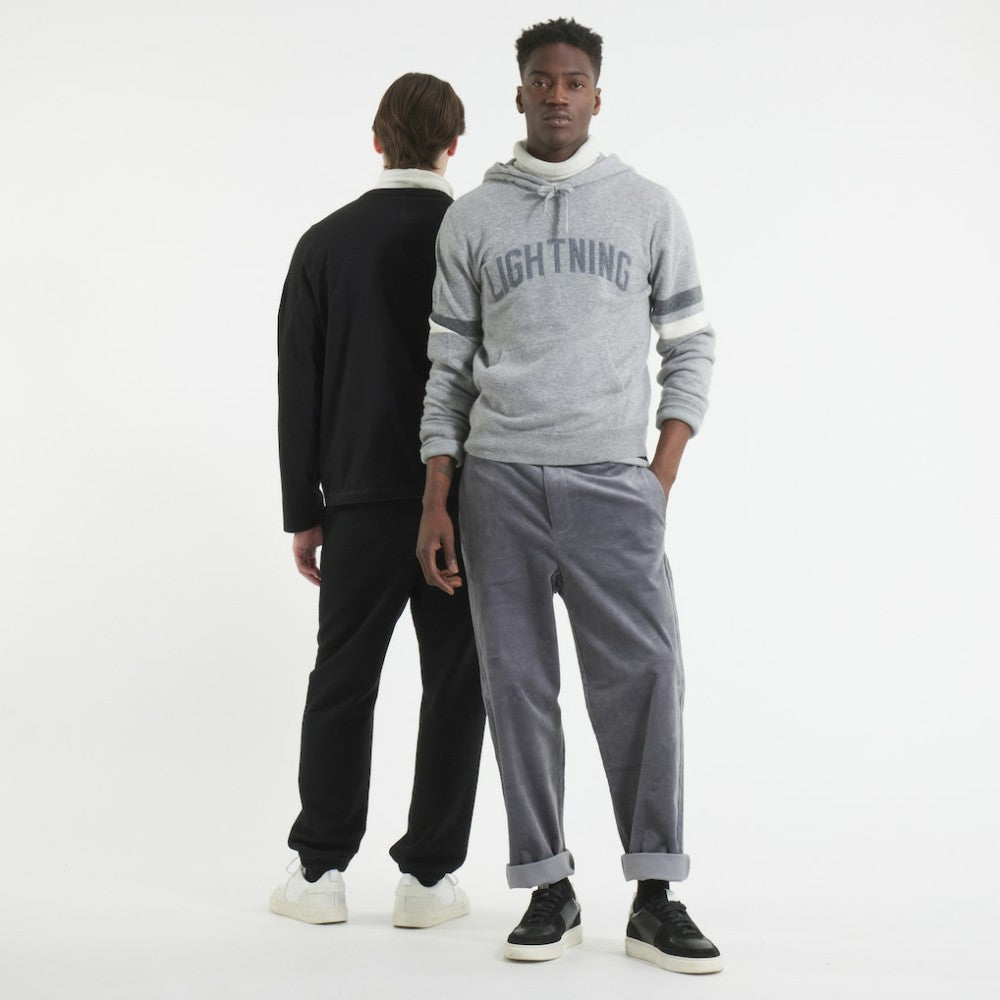 NHL Athletic Heather Gray Tampa Bay Lightning Todd Snyder by Fanatics Cashmere Hooded Sweater