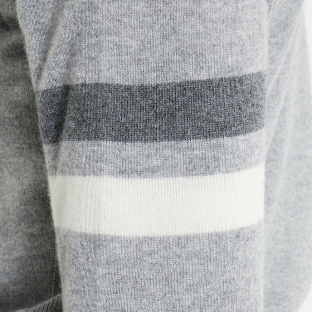 NHL Athletic Heather Gray Tampa Bay Lightning Todd Snyder by Fanatics Cashmere Hooded Sweater