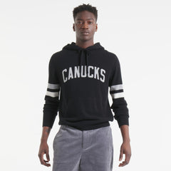 NHL Black Vancouver Canucks Todd Snyder by Fanatics Cashmere Hooded Sweater