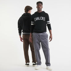 NHL Black Vancouver Canucks Todd Snyder by Fanatics Cashmere Hooded Sweater
