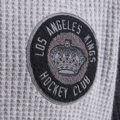 NHL Athletic Heather Gray Los Angeles Kings Todd Snyder by Fanatics Cashmere Rugby Sweater