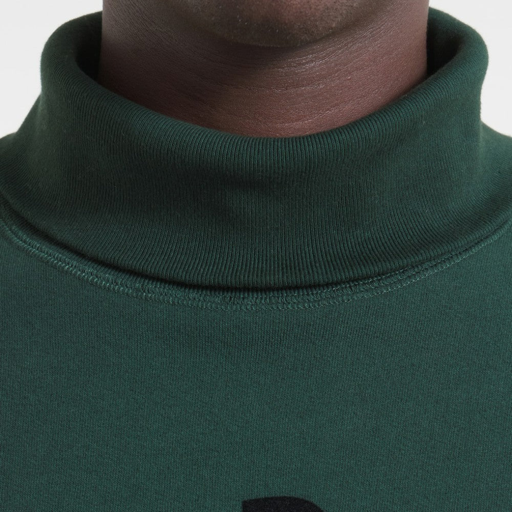 NHL Dark Green Vancouver Canucks Todd Snyder by Fanatics Relaxed Canadian Fleece Turtleneck