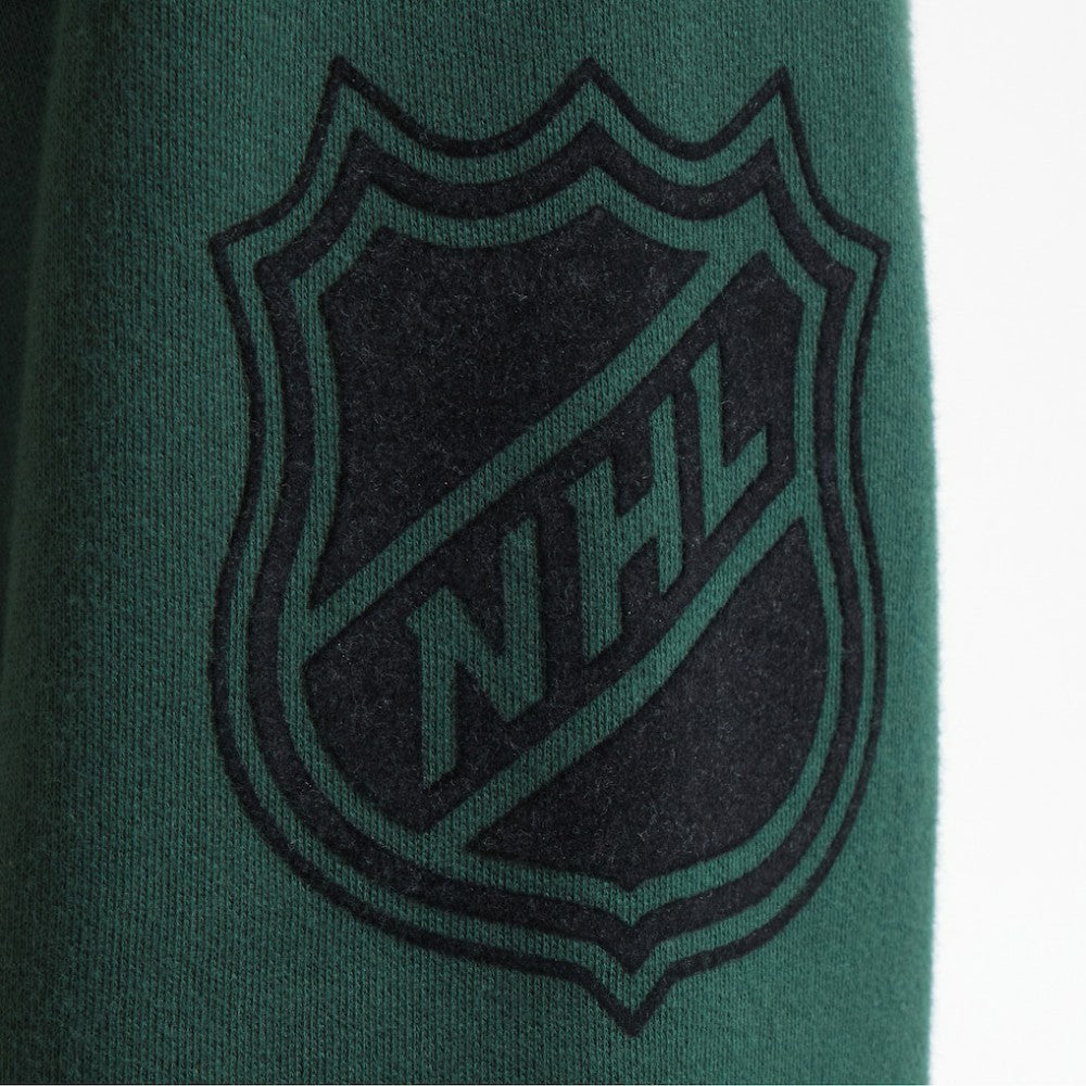 NHL Dark Green Vancouver Canucks Todd Snyder by Fanatics Relaxed Canadian Fleece Turtleneck