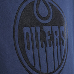 NHL Navy Edmonton Oilers Todd Snyder by Fanatics Relaxed Canadian Fleece Turtleneck