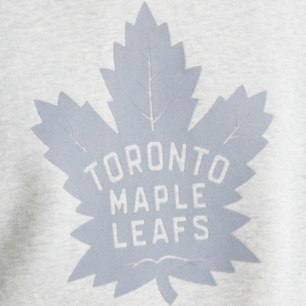 NHL Heather Gray Toronto Maple Leafs Todd Snyder by Fanatics Relaxed Canadian Fleece Turtleneck