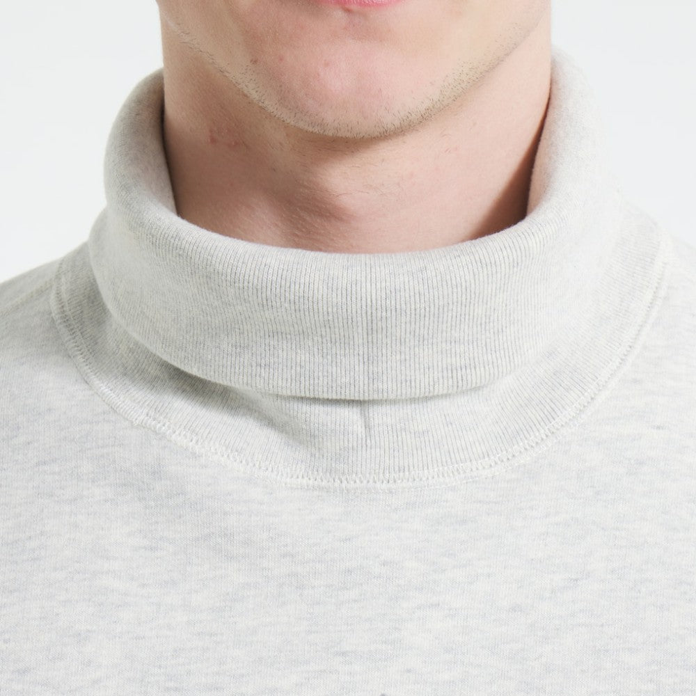 NHL Heather Gray Toronto Maple Leafs Todd Snyder by Fanatics Relaxed Canadian Fleece Turtleneck
