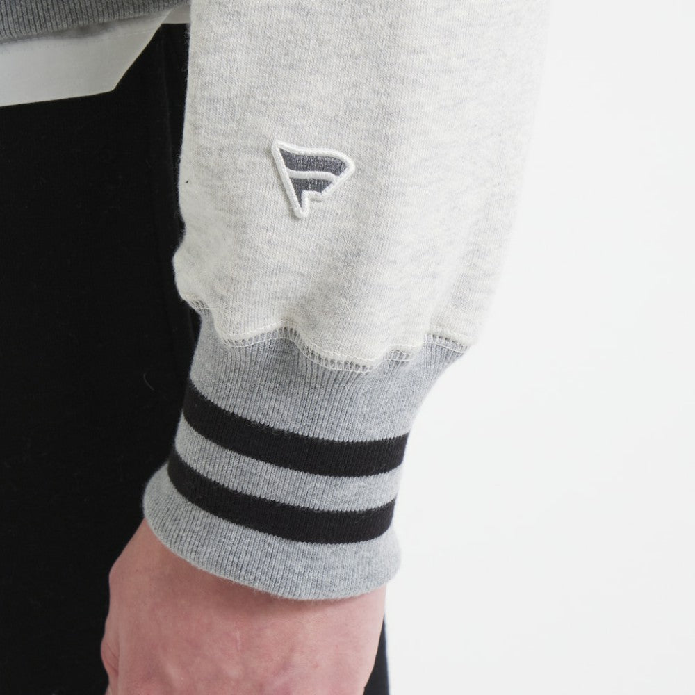NHL Heather Gray Toronto Maple Leafs Todd Snyder by Fanatics Relaxed Canadian Fleece Turtleneck