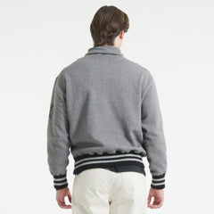 NHL Dark Heather Gray Chicago Blackhawks Todd Snyder by Fanatics Relaxed Canadian Fleece Turtleneck