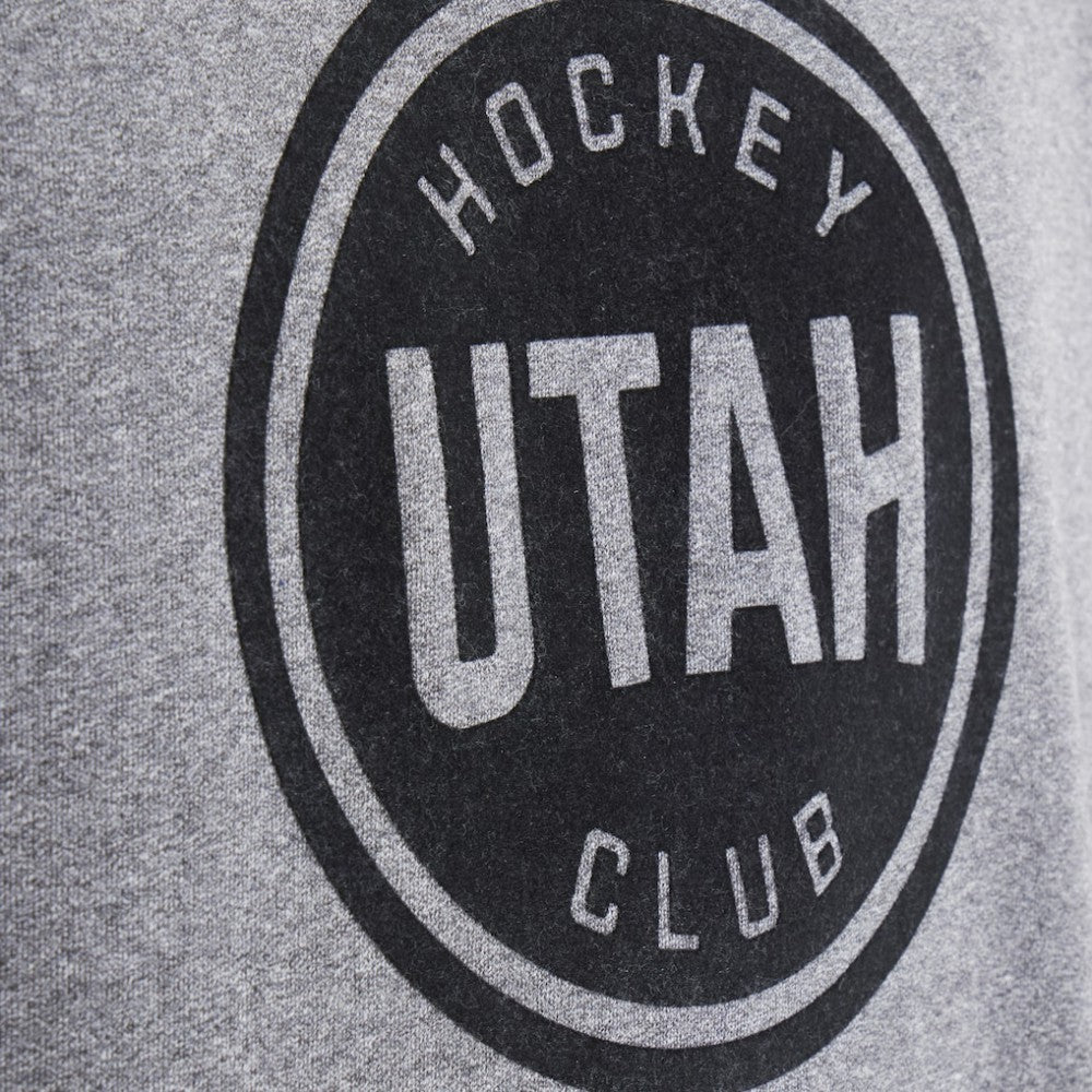 NHL Dark Heather Gray Utah Mammoth Todd Snyder by Fanatics Relaxed Canadian Fleece Turtleneck