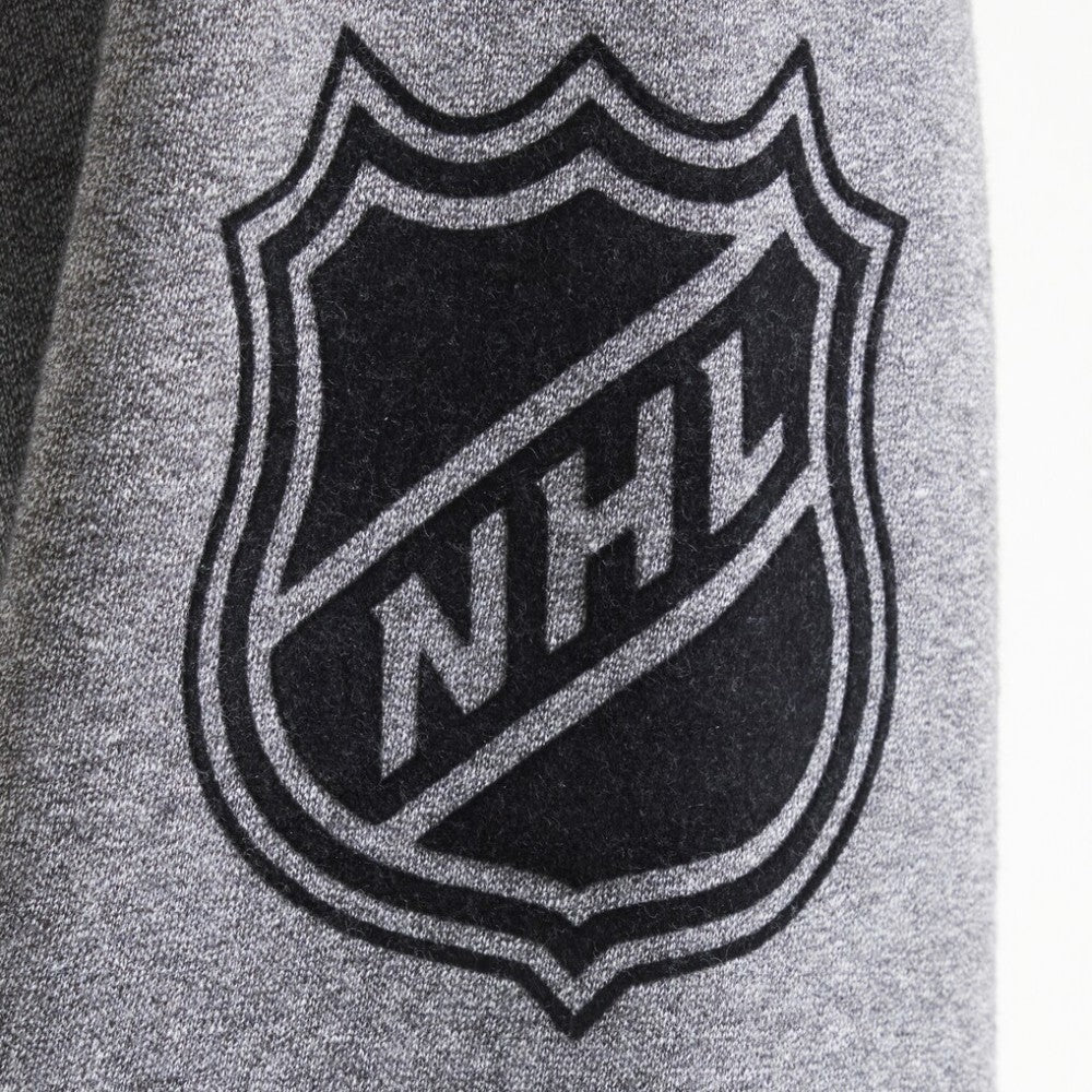 NHL Dark Heather Gray Utah Mammoth Todd Snyder by Fanatics Relaxed Canadian Fleece Turtleneck