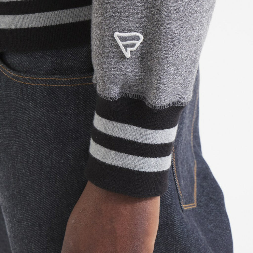 NHL Dark Heather Gray Utah Mammoth Todd Snyder by Fanatics Relaxed Canadian Fleece Turtleneck