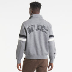 NHL Dark Heather Gray Edmonton Oilers Todd Snyder by Fanatics Full-Zip Fleece