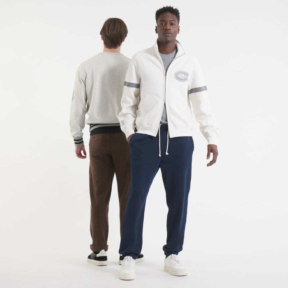 NHL White Montreal Canadiens Todd Snyder by Fanatics Full-Zip Fleece