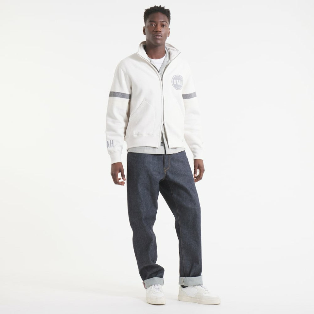NHL White Utah Mammoth Todd Snyder by Fanatics Full-Zip Fleece
