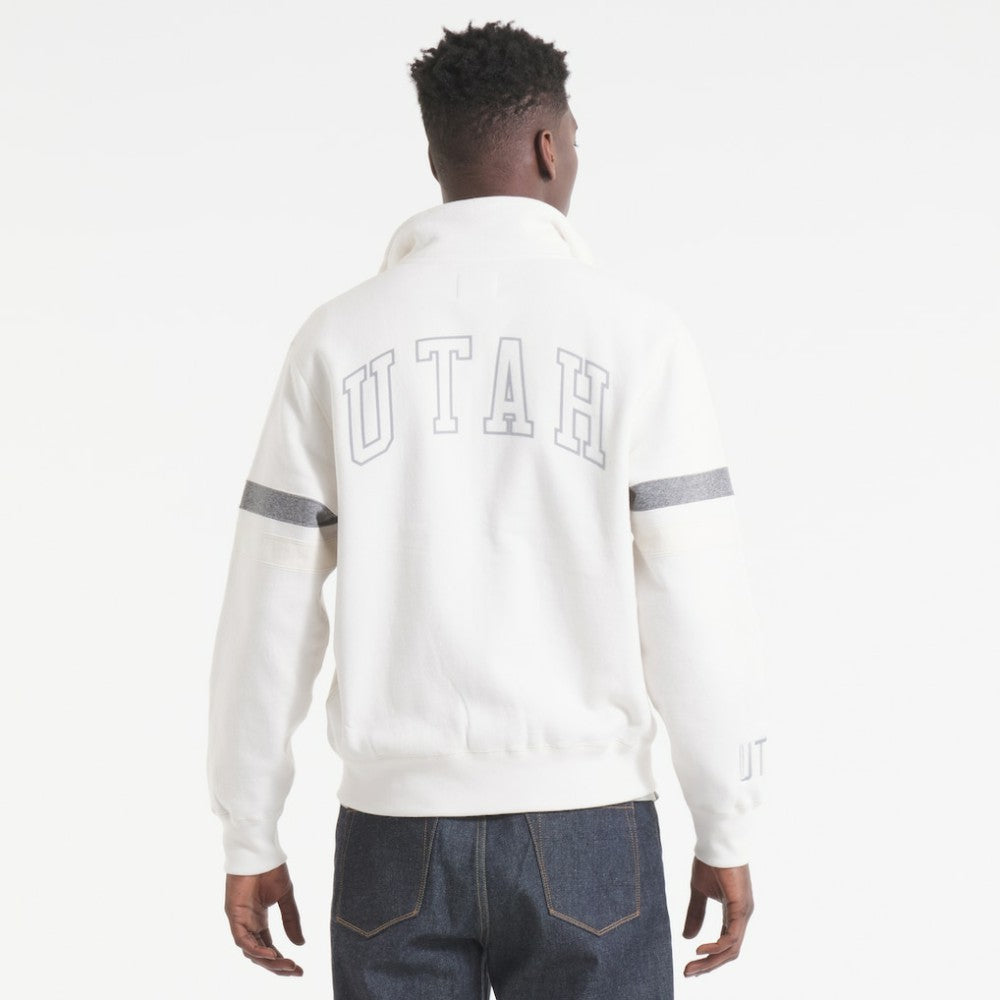 NHL White Utah Mammoth Todd Snyder by Fanatics Full-Zip Fleece