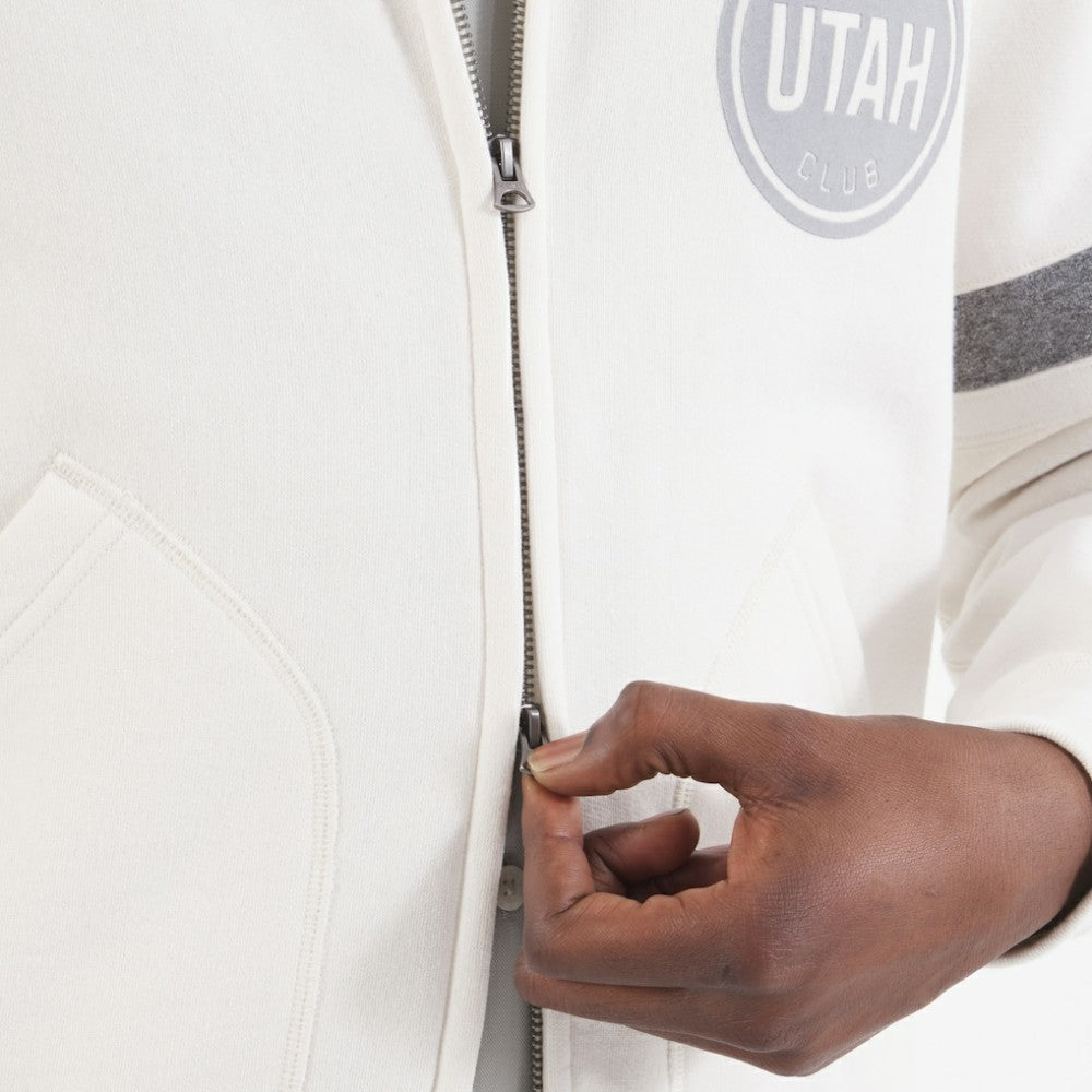 NHL White Utah Mammoth Todd Snyder by Fanatics Full-Zip Fleece