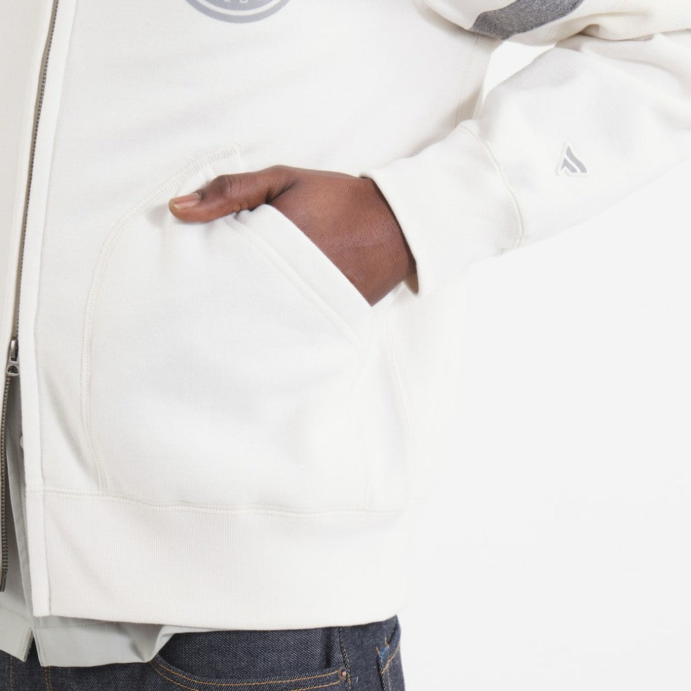 NHL White Utah Mammoth Todd Snyder by Fanatics Full-Zip Fleece