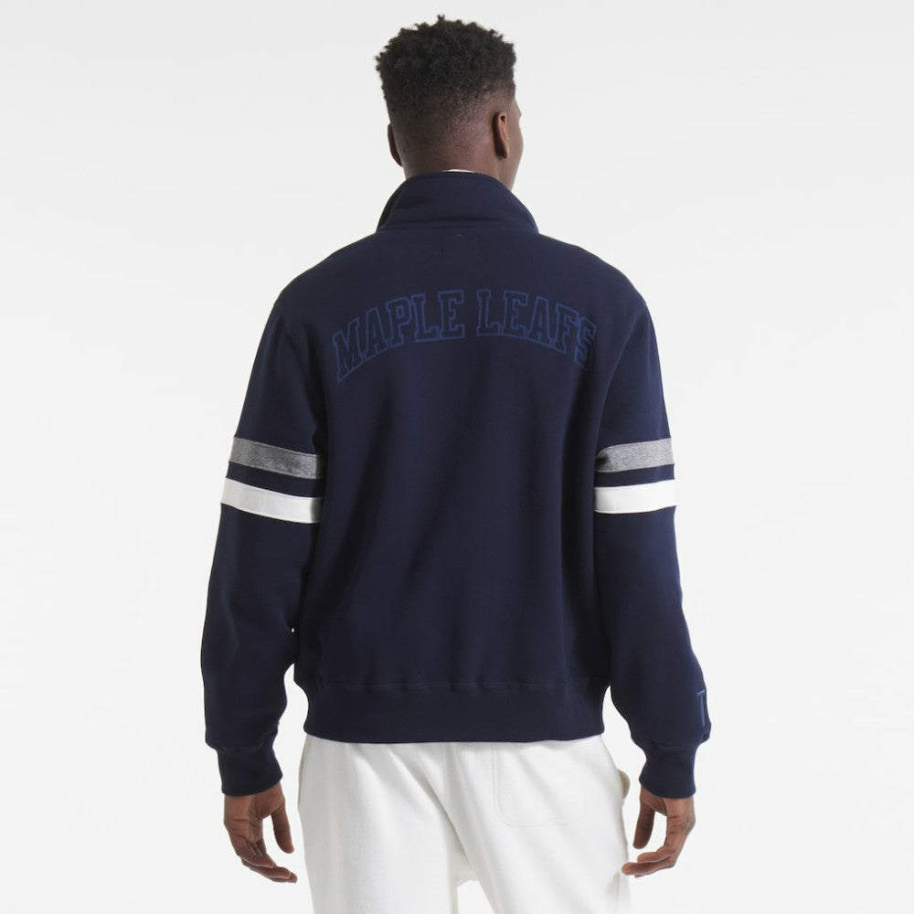NHL Navy Toronto Maple Leafs Todd Snyder by Fanatics Full-Zip Fleece