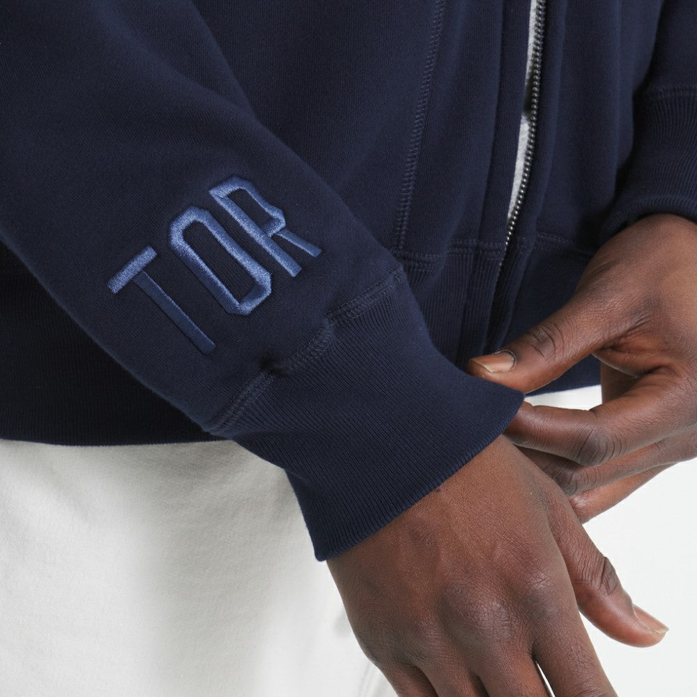 NHL Navy Toronto Maple Leafs Todd Snyder by Fanatics Full-Zip Fleece