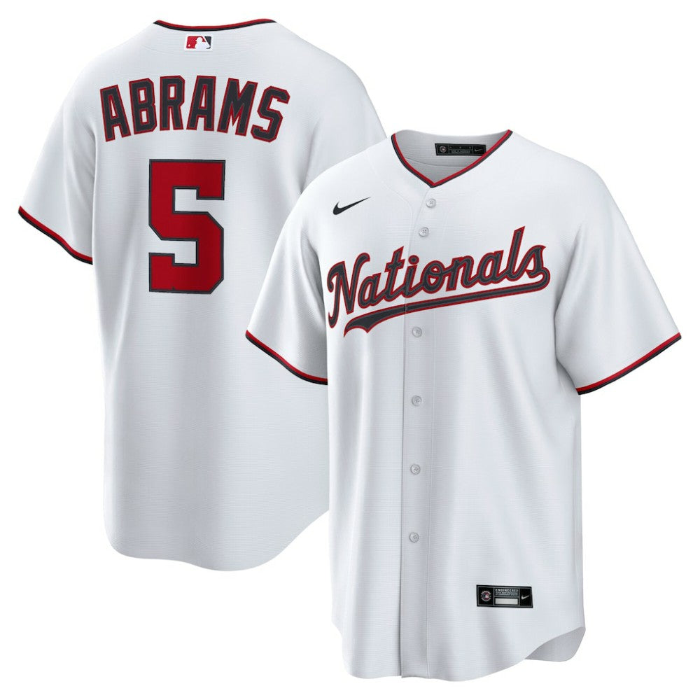 MLB CJ Abrams Washington Nationals Nike Home Replica Jersey