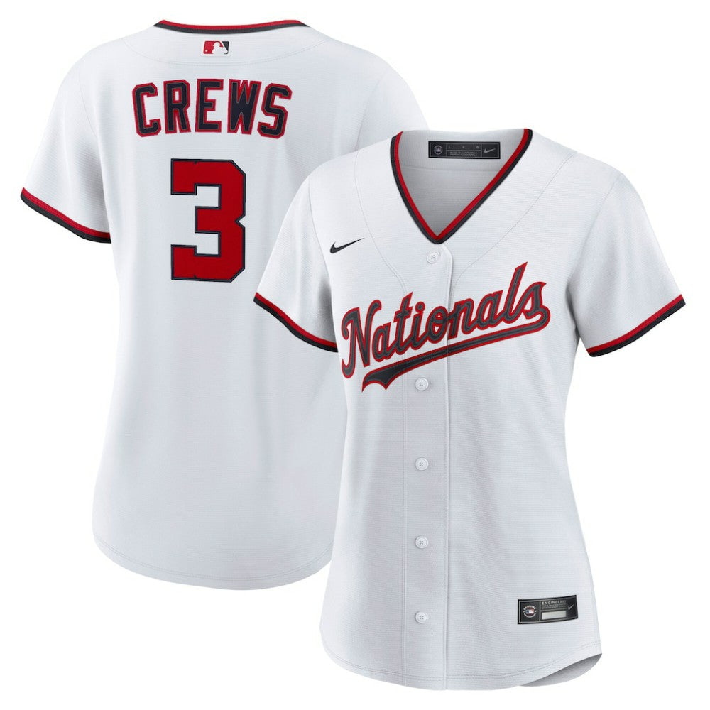 MLB Dylan Crews Washington Nationals Nike Women's Home Replica Jersey