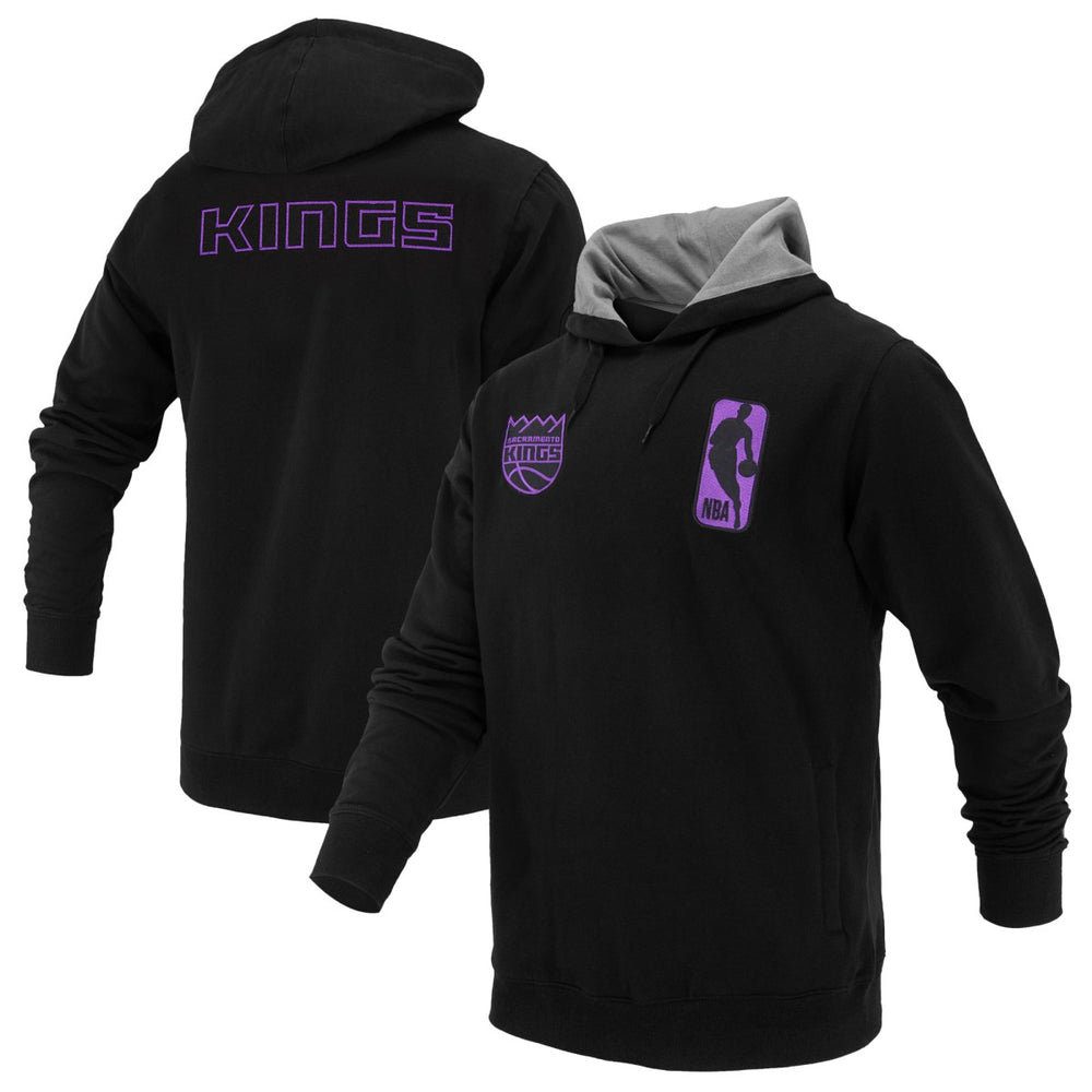 NBA Sacramento Kings FISLL Unisex Logoman Shadow Collection Pullover Hoodie