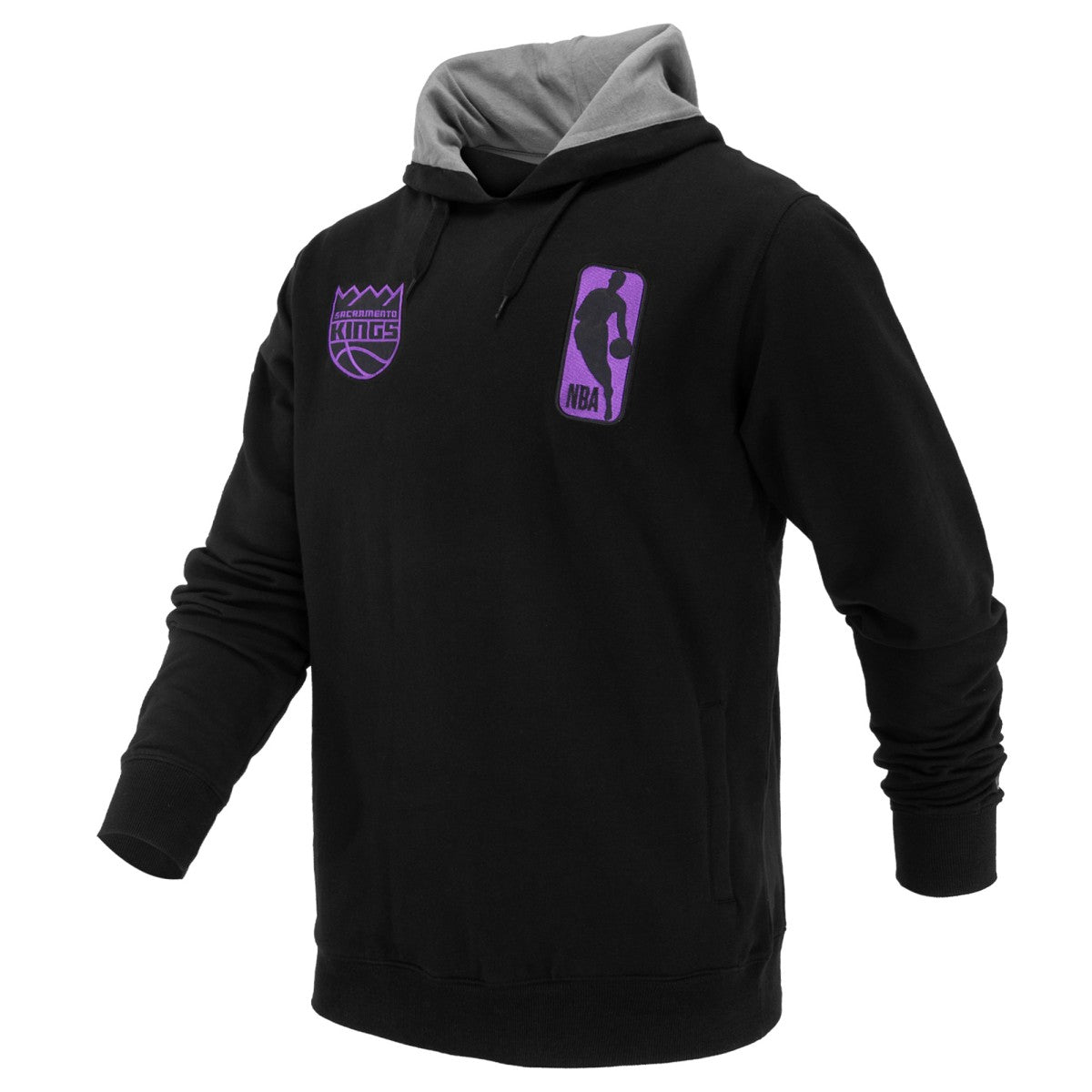 NBA Sacramento Kings FISLL Unisex Logoman Shadow Collection Pullover Hoodie