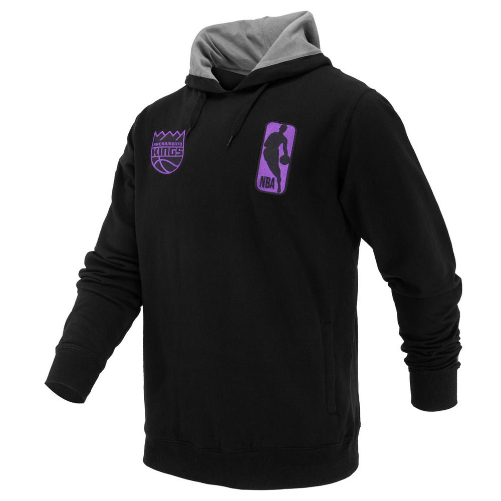 NBA Sacramento Kings FISLL Unisex Logoman Shadow Collection Pullover Hoodie