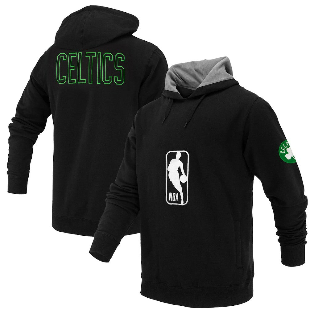 NBA Boston Celtics FISLL Unisex Logoman Shadow Collection Pullover Hoodie