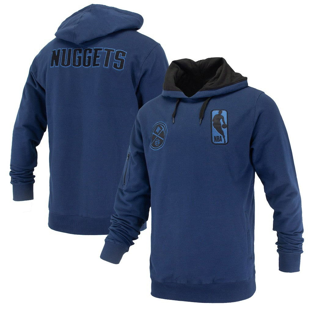 NBA Denver Nuggets FISLL Unisex Logoman Shadow Collection Pullover Hoodie sale