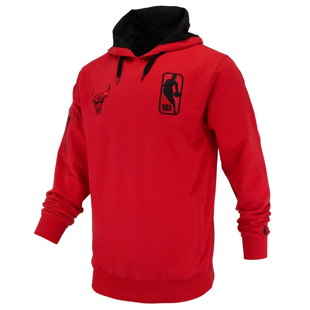 NBA Chicago Bulls FISLL Unisex Logoman Shadow Collection Pullover Hoodie