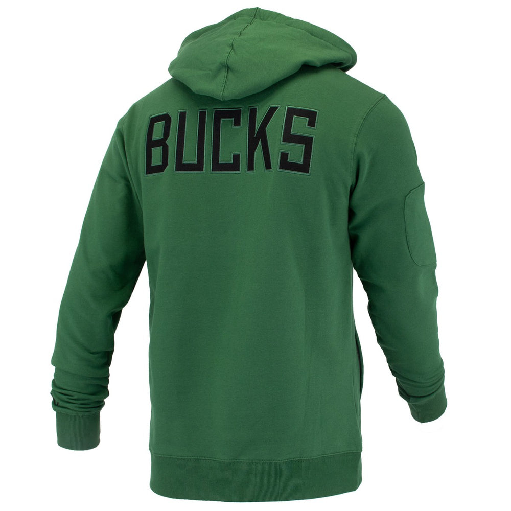 NBA Milwaukee Bucks FISLL Unisex Logoman Shadow Collection Pullover Hoodie
