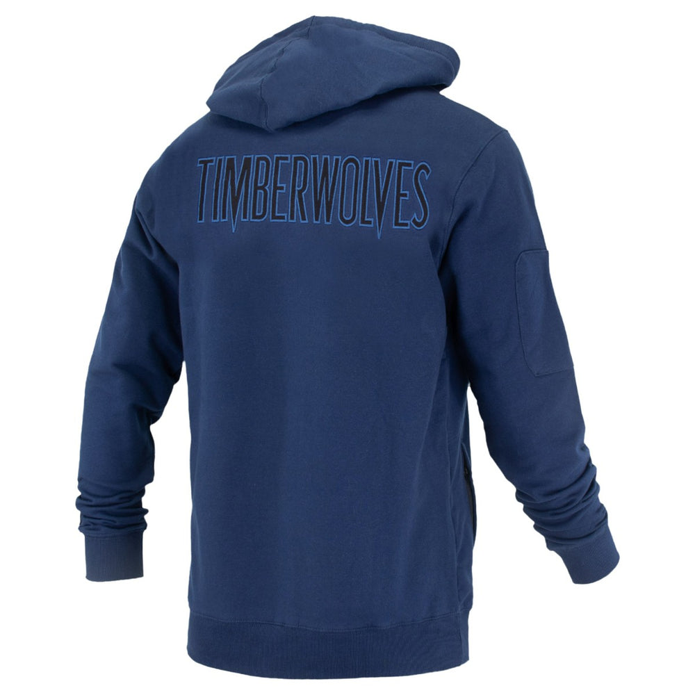 NBA Minnesota Timberwolves FISLL Unisex Logoman Shadow Collection Pullover Hoodie