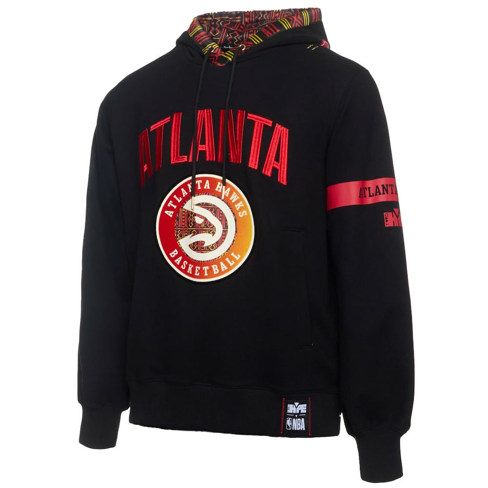 NBA Atlanta Hawks NBA x Two Hype Culture & Hoops Collection Premium Pullover Hoodie - Black shop