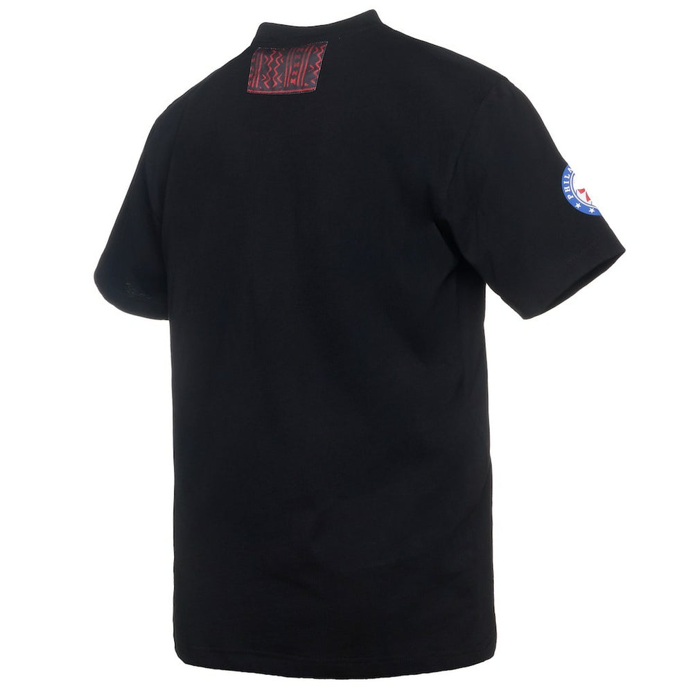 NBA Philadelphia 76ers NBA x Two Hype Culture & Hoops Collection Premium T-Shirt - Black shop