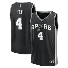 NBA De'Aaron Fox San Antonio Spurs Fast Break Replica Player Jersey