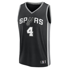 NBA De'Aaron Fox San Antonio Spurs Youth Fast Break Replica Player Jersey