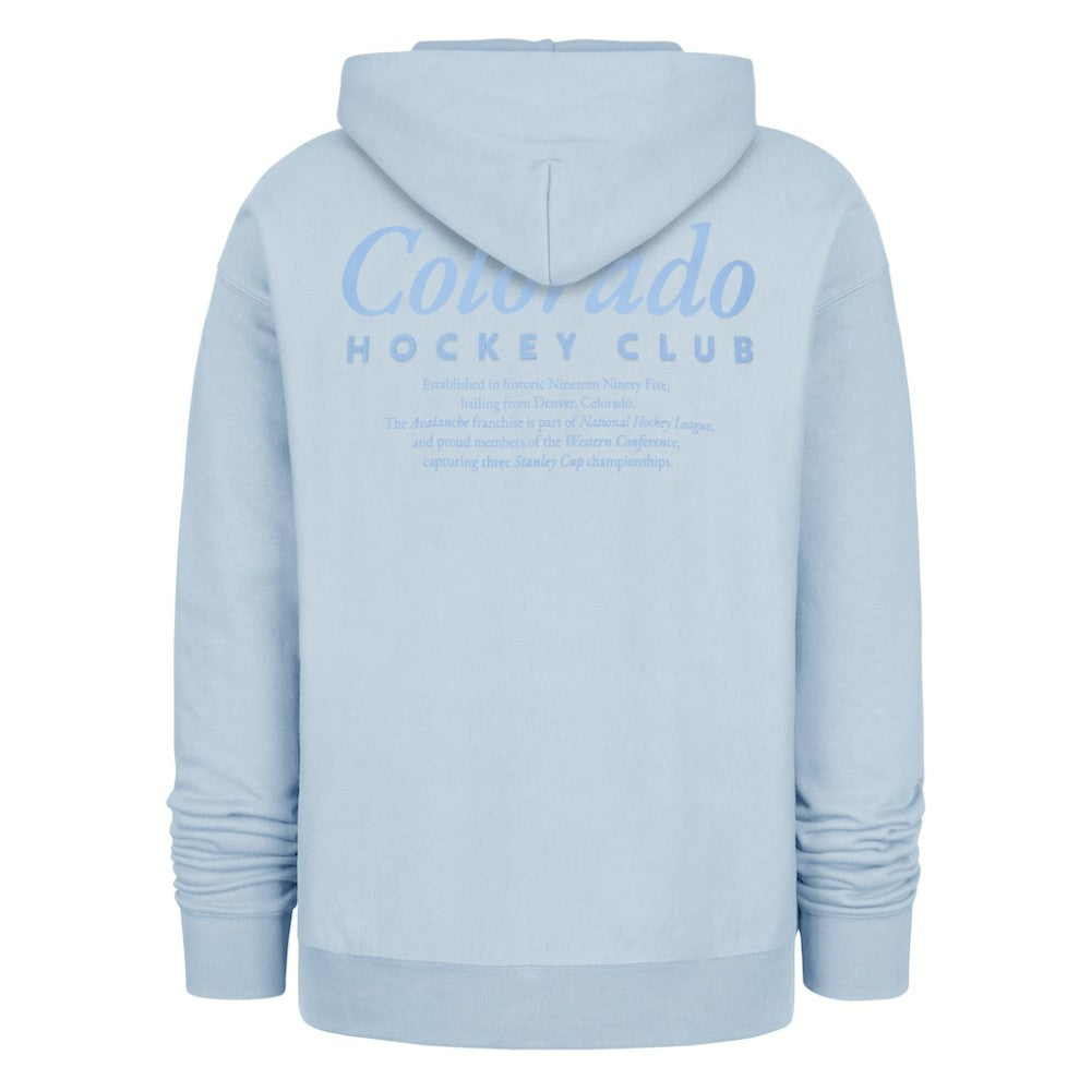 NHL Light Blue Colorado Avalanche '47  Foundation Pullover Hoodie