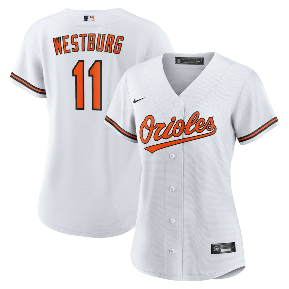 MLB Jordan Westburg Baltimore Orioles Nike Women's Home Replica Jersey