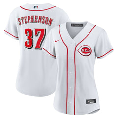 MLB Tyler Stephenson Cincinnati Reds Nike Women's Home Replica Jersey