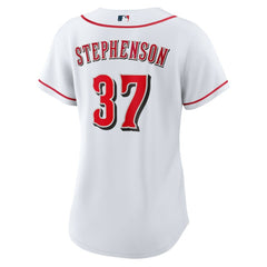 MLB Tyler Stephenson Cincinnati Reds Nike Women's Home Replica Jersey
