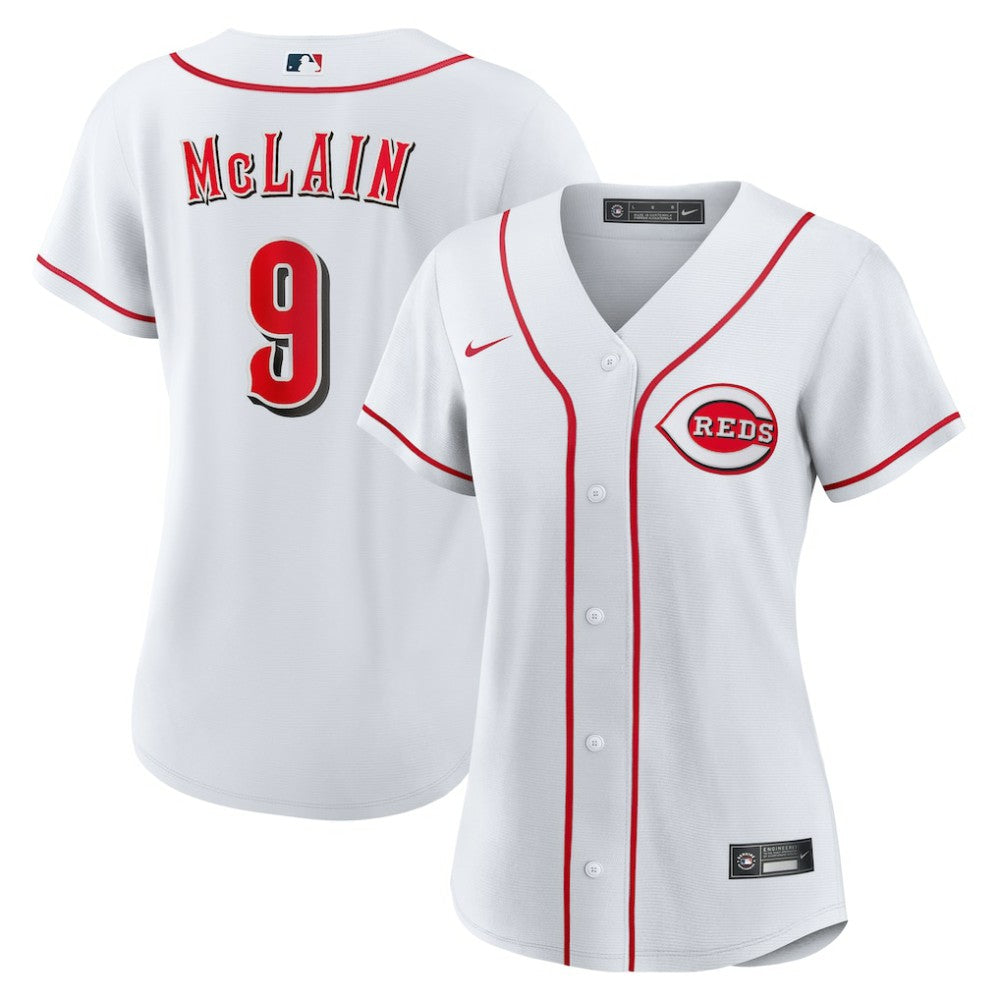 MLB Matt McLain Cincinnati Reds Nike Women's Home Replica Jersey