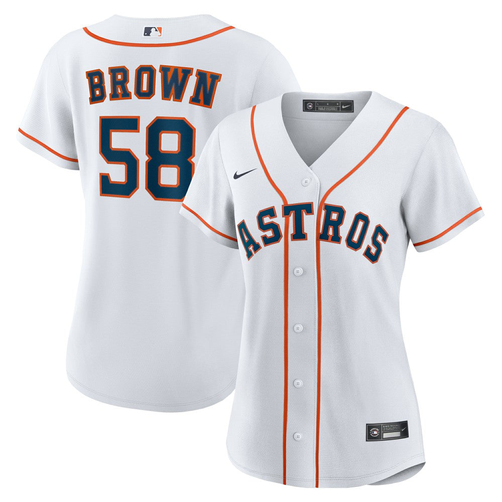 MLB Hunter Brown Houston Astros Nike Women's Home Replica Jersey