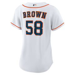 MLB Hunter Brown Houston Astros Nike Women's Home Replica Jersey