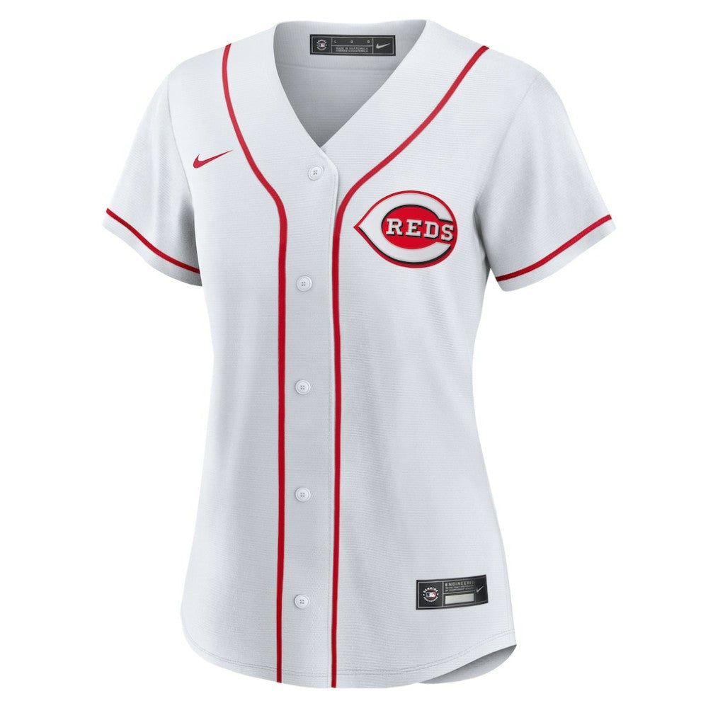 MLB Spencer Steer Cincinnati Reds Nike Women's Home Replica Jersey